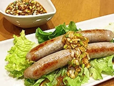 ソーセージにかけると美味しい^^和風ネギダレ